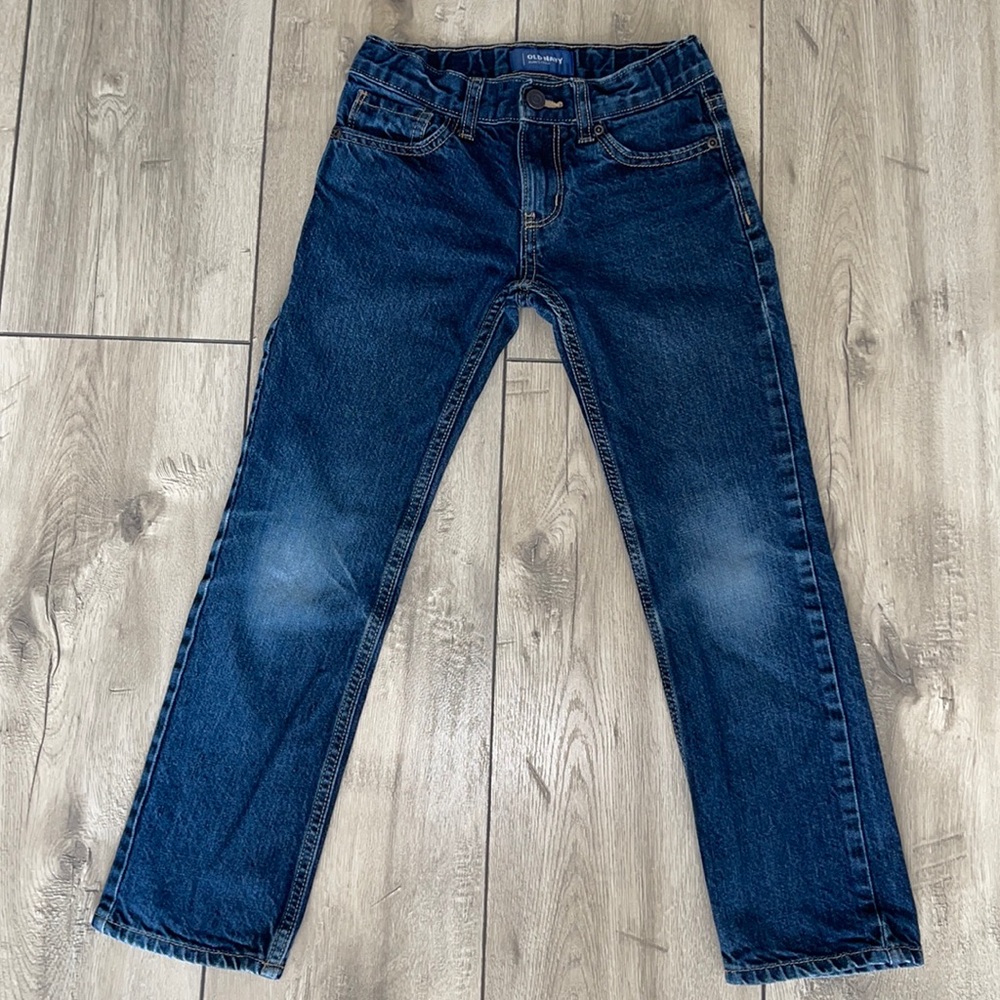 Old Navy Slim Standard Boys Blue Jeans Size 7